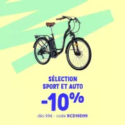 10% de réduction immédiate sur les trottinettes et vélos électriques reconditionnés chez CDiscount