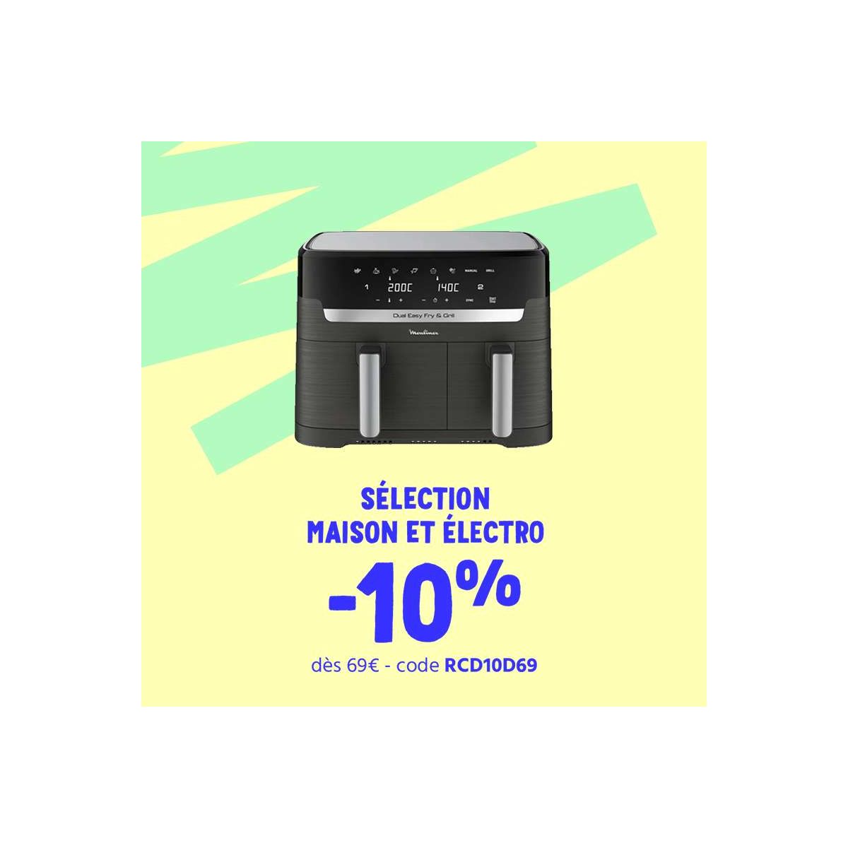 10% de réduction sur le reconditionné Maison et Électroménager chez Cdiscount
