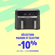 10% de réduction immédiate sur le reconditionné Maison et Électroménager chez Cdiscount avec le code promo