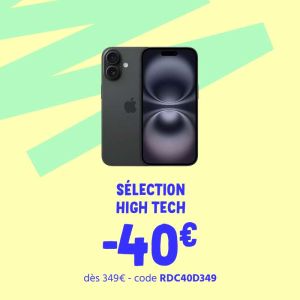 40€ de réduction chez Cdiscount sur le high-tech reconditionné dès 349€ d’achat