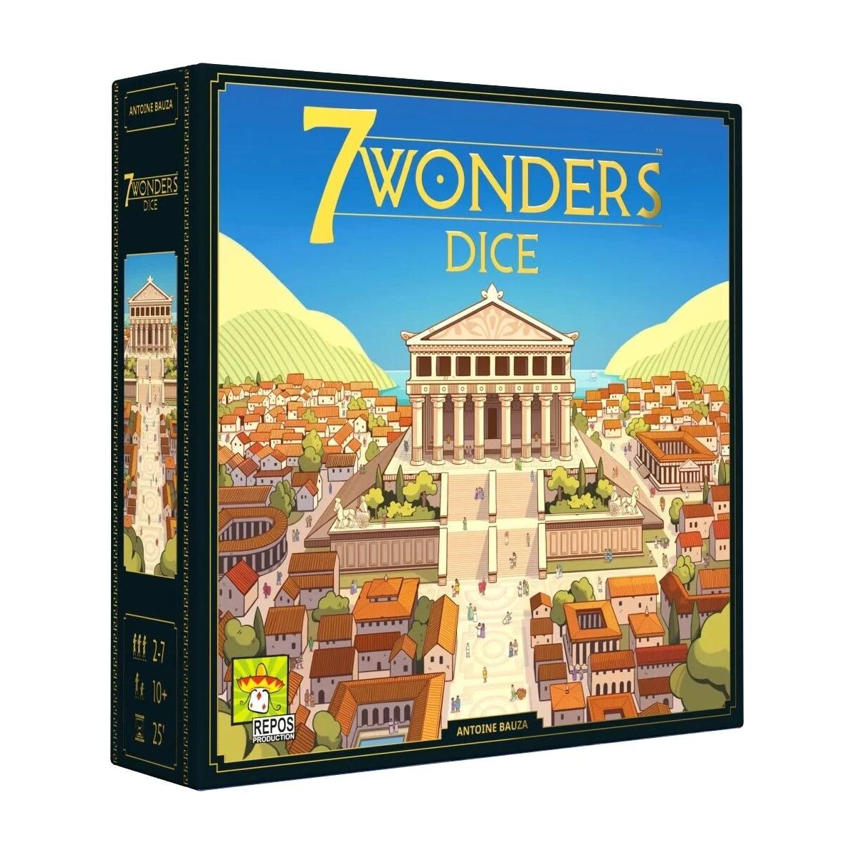 7 Wonders Dice en promo chez EspritJeu : le Roll & Write stratégique à petit prix