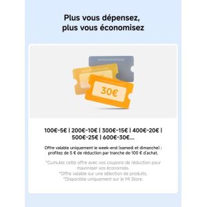 Week-end gourmand chez Mi.com : 5 € de réduction par tranche de 100 € d’achat