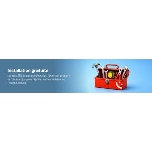 JoyBuy offre l’installation gratuite pour vos appareils électroménagers et téléviseurs