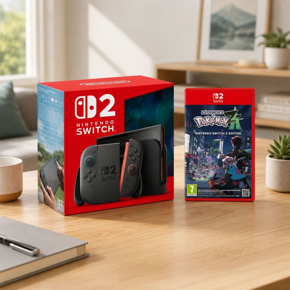 La Nintendo Switch 2 et Pokémon Legends Z-A en promo à -19% chez Joybuy