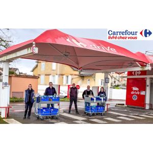 Profitez de 10€ de réduction sur votre commande Carrefour Livré Chez Vous