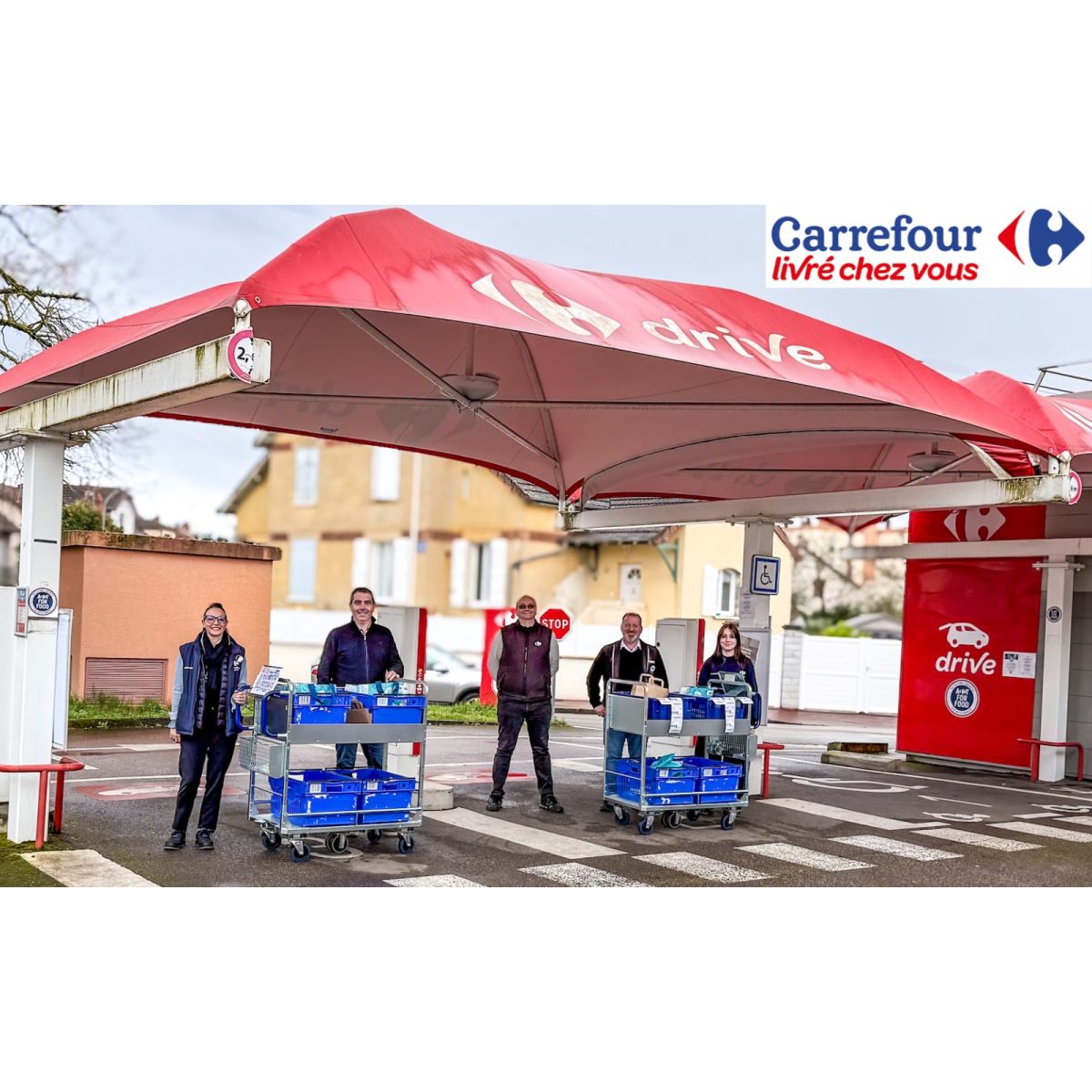 Profitez de 10€ de réduction sur votre commande Carrefour Livré Chez Vous