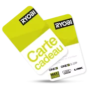 Profitez de 10% de réduction sur votre carte cadeau Ryobi et économisez sur vos achats outils