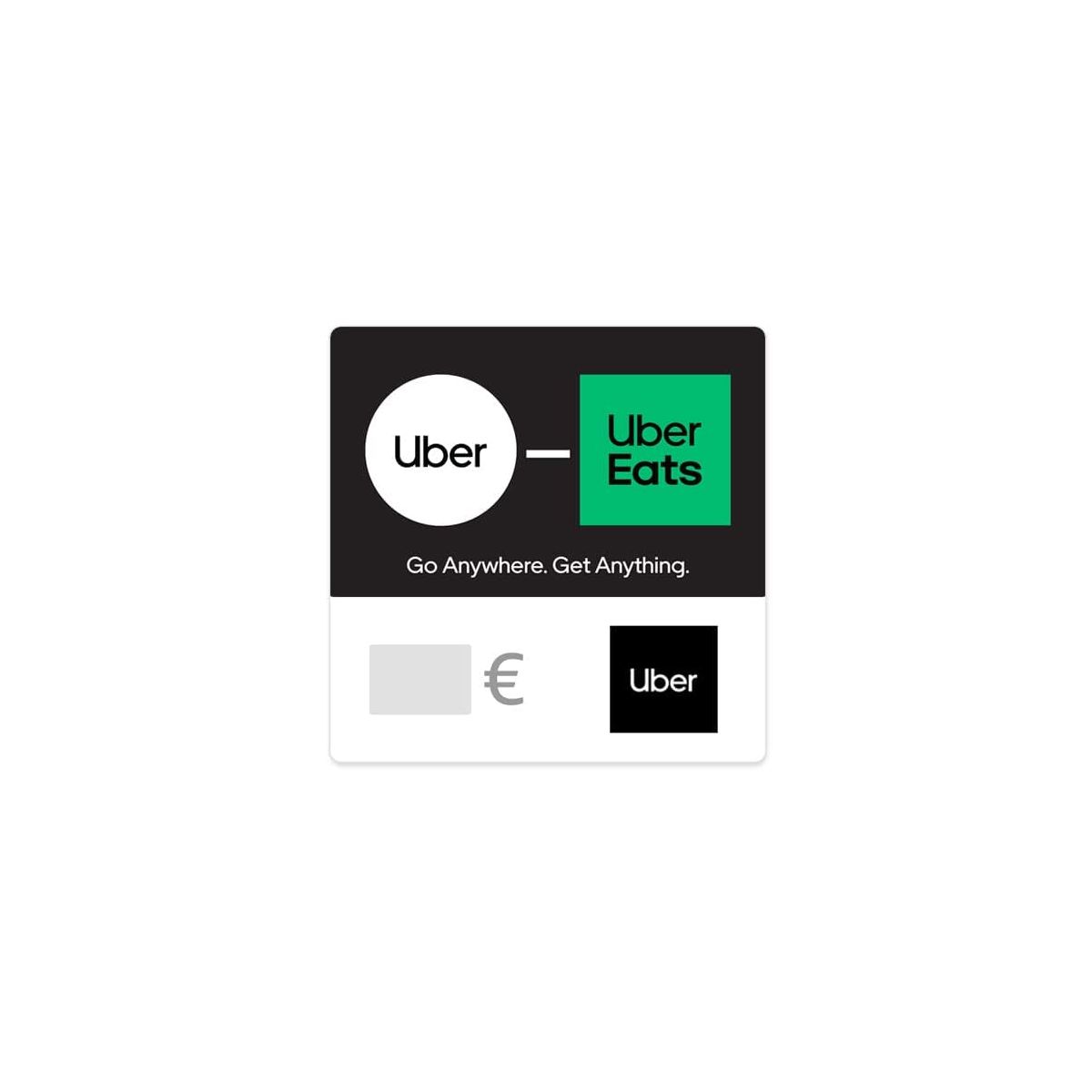 10% de réduction sur les cartes cadeaux Uber et Uber Eats chez Amazon