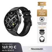 HONOR Watch 6 à -80 € + écouteurs et protection liquide offerts : une offre à ne pas rater !