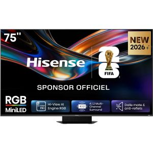 TV Hisense UR9S + barre de son HT Saturn offerte : une offre à ne pas manquer chez Boulanger