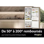 Whirlpool offre 200 € de remboursement sur ces réfrigérateurs : voici comment en profiter avant le 13 août 2026