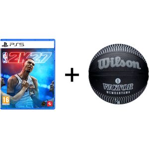 NBA 2K27 sur PS5 avec un ballon Victor Wembanyama offert chez E.Leclerc