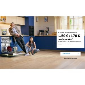Jusqu’à 170 € remboursés sur les lave-vaisselle Bosch : comment en profiter ?