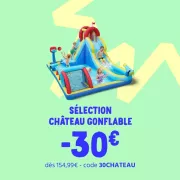 Équipement estival : CDiscount baisse le prix de ses châteaux gonflables avec une réduction immédiate de 30€