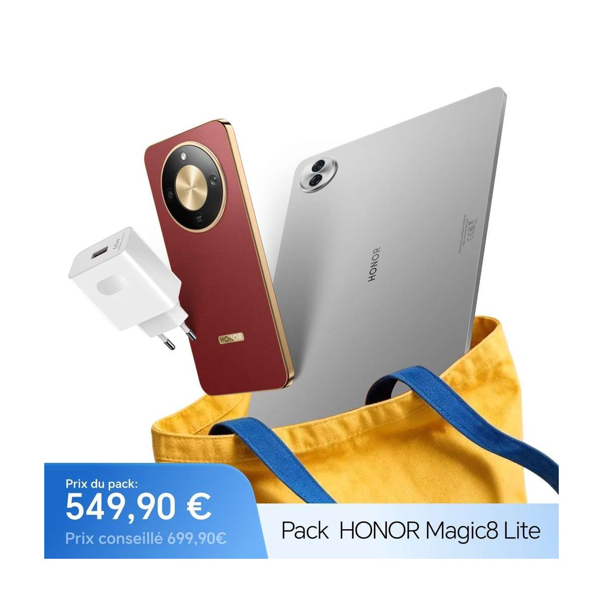 Pack Honor Magic 8 Lite + Tablette Pad 10 : une offre rentable pour la rentrée