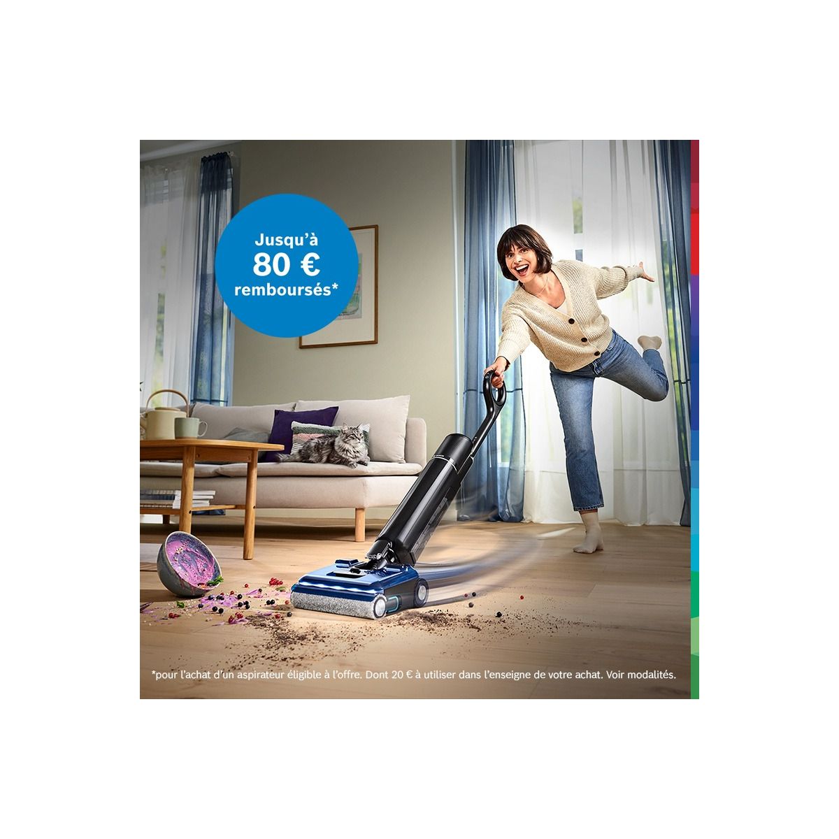Jusqu’à 80 € remboursés sur les aspirateurs Bosch : comment en profiter ?