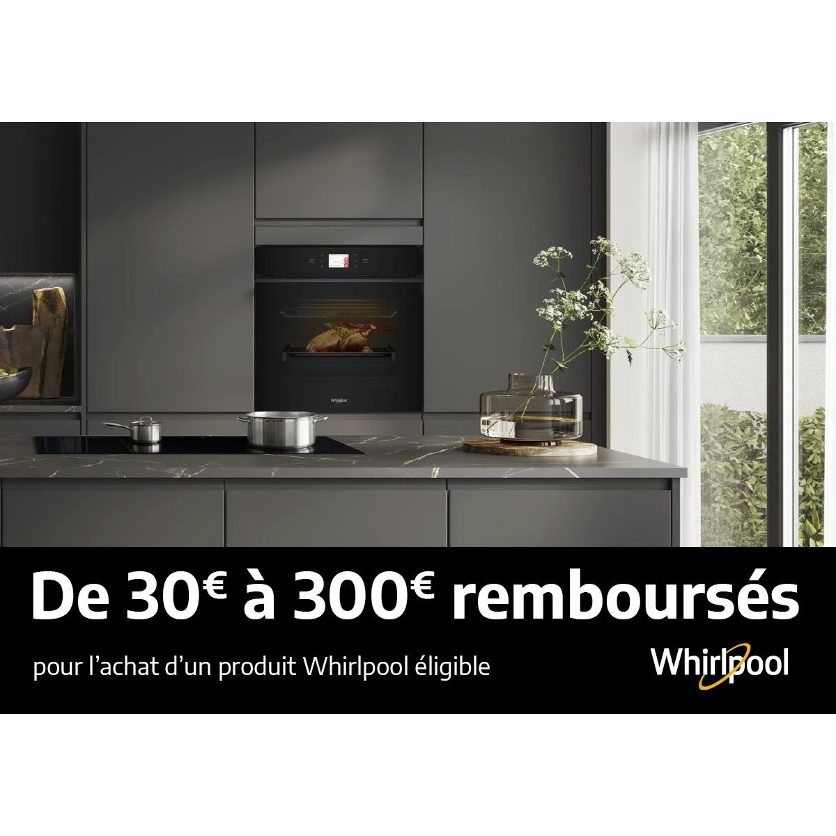 Whirlpool : jusqu’à 300 € remboursés sur vos appareils électroménagers