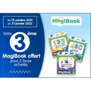 Promo Magibook Vtech : le 3eme offert