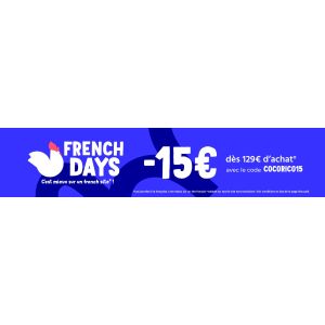French Days 2026 : 15 € de réduction chez CDiscount dès 129 € d’achat