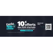 Boulanger offre 10€ de réduction dès 150€ d’achat pour les nouveaux clients de l’app