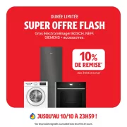 Darty vient d'effacer 10% sur Bosch, Siemens et Neff dès 399€ d'achat mais vous avez jusqu'à samedi soir pour en profiter