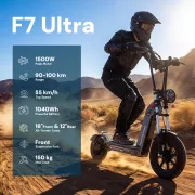 La trottinette tout-terrain iScooter F7 Ultra s'effondre à 699,99 € et prend 15 % de réduction en plus avec ce code
