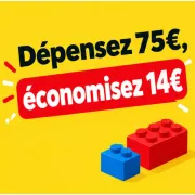 Ce coupon Joybuy vendu 0,99 € vous fait économiser 14 € sur vos LEGO dès 75 € d'achat : le bon plan à ne pas rater