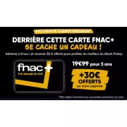 La Fnac offre 30€ sur votre cagnotte pour une carte à 19,99€ : le bon plan qui rapporte plus qu'il ne coûte