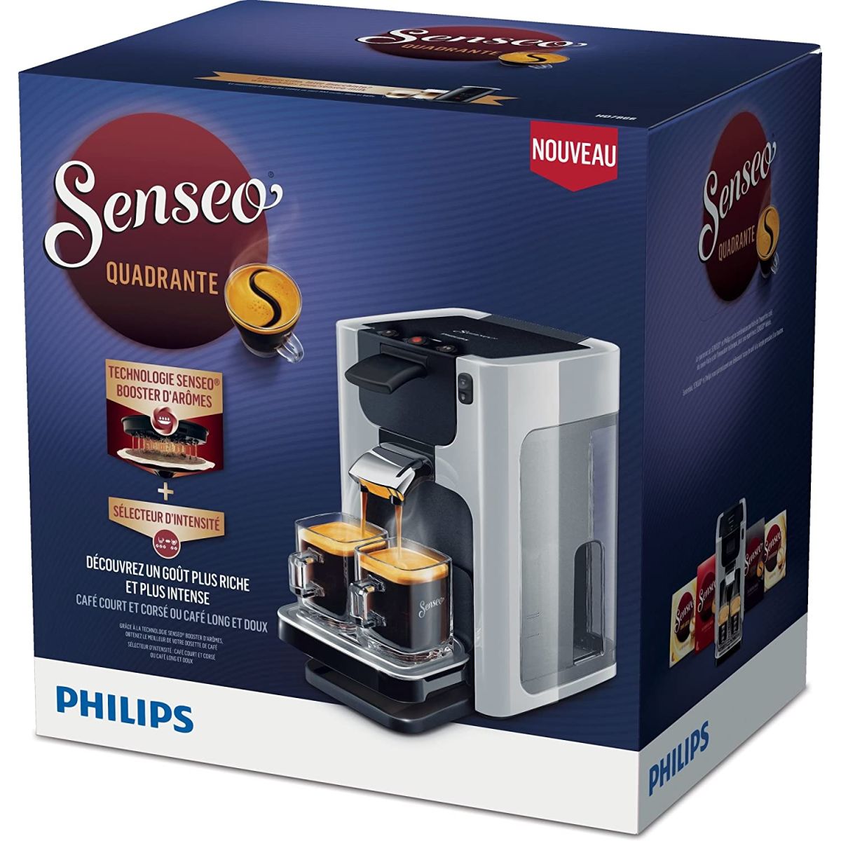 SOLDES 2024 : Senseo Philips Select CSA250/11 Noir pas cher