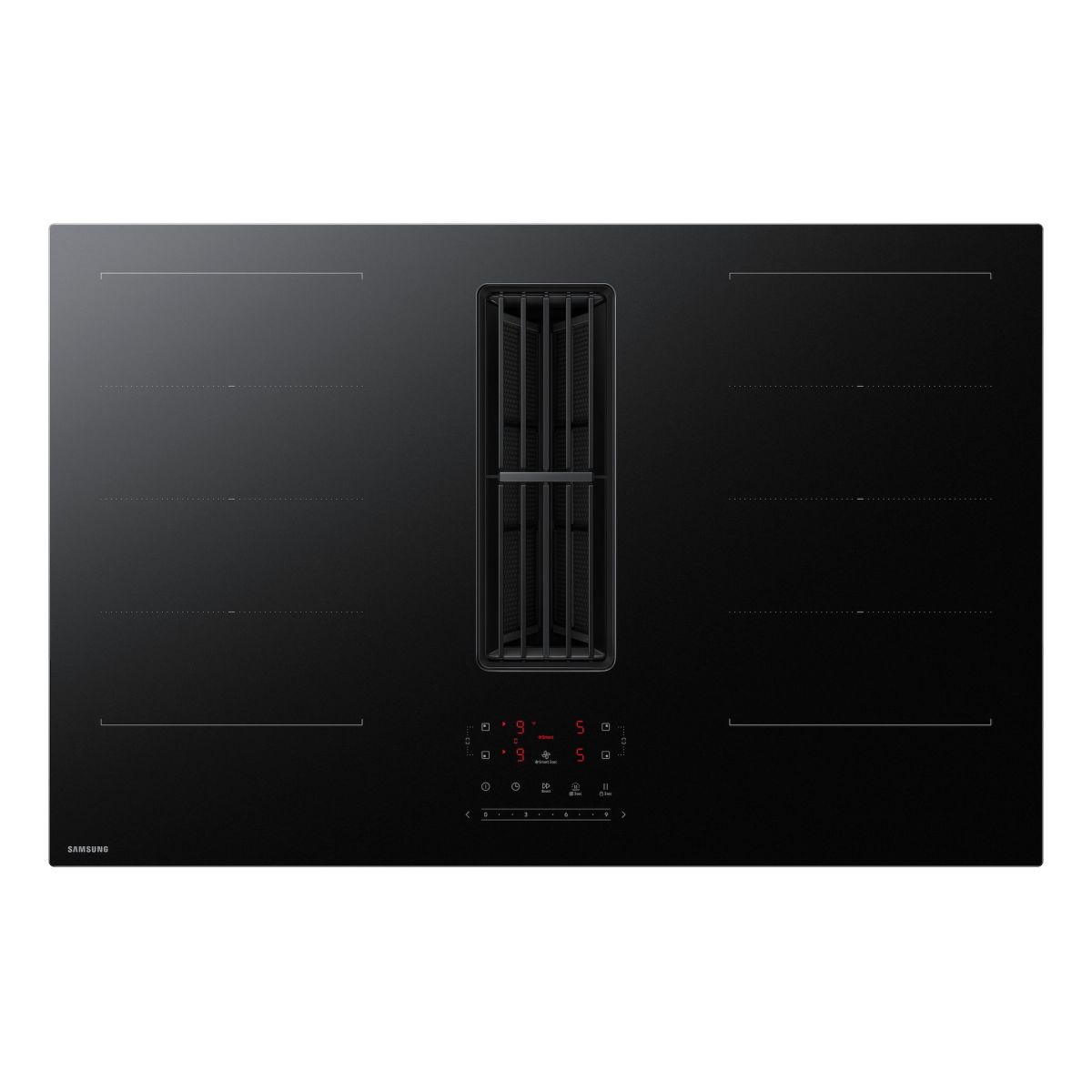 Samsung CC90H84PADUR : 200 € de remise immédiate sur une plaque à induction avec hotte intégrée